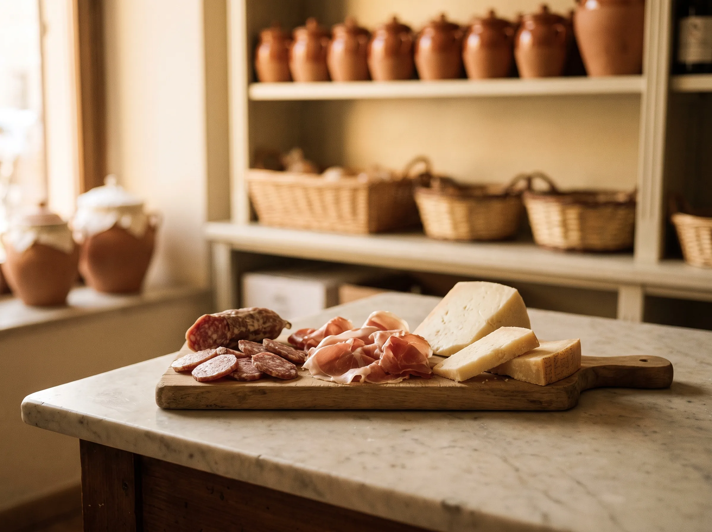 Antipasti, Salumi und Formaggi