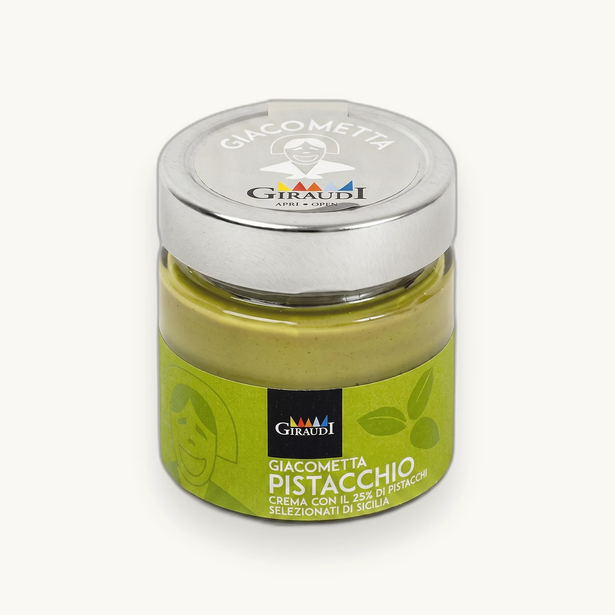 Giacometta Crema Spalmabile al Pistacchio, Giraudi 200 g